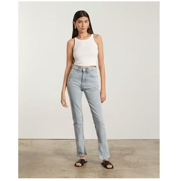 Everlane cheeky split hem Jean 26 - Picture 1 of 10